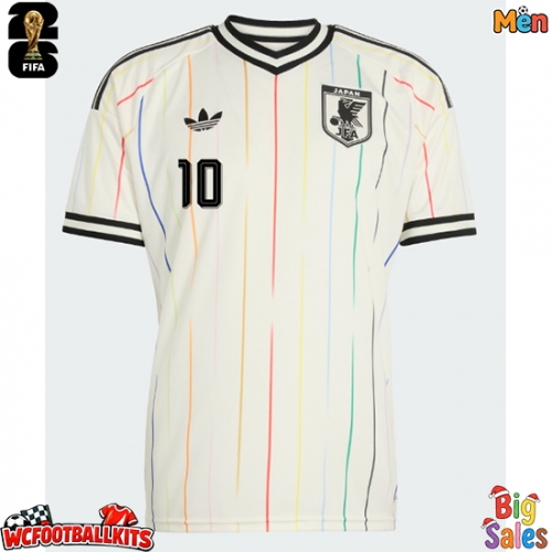 Japan Ritsu Doan #10 Replica Away Stadium Shirt World Cup 2026 Short Sleeve